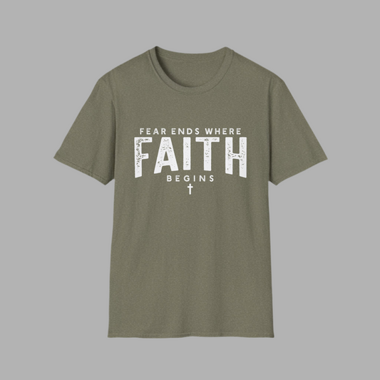 Fear Ends Where Faith Begins